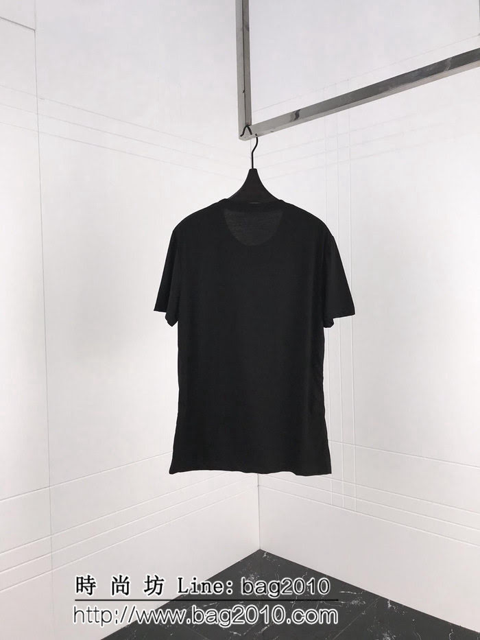 pp 19ss早春 燙鑽短袖 大幅度進口奧鑽燙鑽工藝 定制絲光棉 工藝細節完美 ydi2549